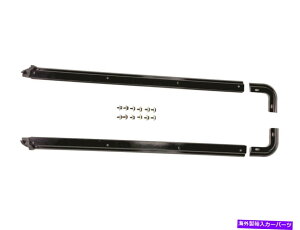 y \tggbvn[hEFALbgI[V[YgCgbv^u[Lbg1987NW[vO[ɓK܂ Soft Top Hardware Kit-All Season TrailTop Tub Rail Kit fits 1987 Jeep Wrangler