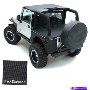 �y �W���g�b�v97-06�����O���[TJ�u���b�N�_�C�������hSmittybilt Standard Top 97-06 Wrangler TJ Black Diamond Smittybilt�y���s�A���i�z