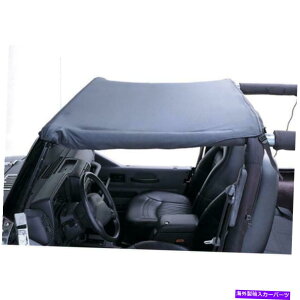 y 87-91̊ȃbWW[vO[YJT}[u[tgbvBK 13573.01 Rugged Ridge For 87-91 Jeep Wrangler YJ Summer Brief Top BK 13573.01