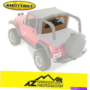 y 76-06 Jeep CJ-7O[90017XpCXfjpSmittybiltAEgobNEBhu[J[ Smittybilt Outback Wind Breaker For 76-06 Jeep CJ-7 Wrangler 90017 Spice Denim