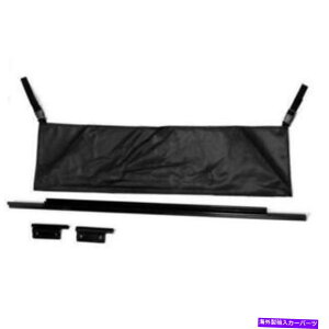 y p[W87-06\tggbvAEBhEe[Q[go[ubN77015W[vO[p RAMPAGE 87-06 SOFT TOP REAR WINDOW TAILGATE BAR BLACK 77015 for JEEP WRANGLER