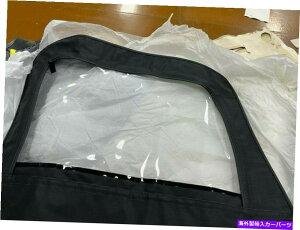 y 1997-2006W[vO[TJ\tggbvgbvtghAEBhEyAubN 1997-2006 Jeep Wrangler TJ Soft Top Front Upper Door Windows Pair in Black