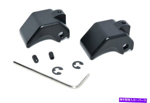 �y �r���b�g�A���~�j�E��Mazda Miata�R���o�[�`�u���g�b�v���b�`�č\�z�L�b�g�i�u�����N�}�b�g�u���b�N�j Billet Aluminum Mazda Miata convertible top latch rebuild kit(Blank Matte BLACK)