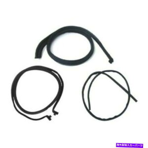 y ZfXR113Ro[`u\tggbvV[Lbg3 PCStbVo[EFU[Xgbv Mercedes R113 Convertible Soft Top Seal Kit 3 Pcs Fresh Rubber Weatherstrip