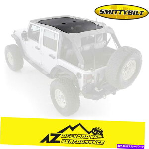 y Smittybilt CloakgbVgbv07-18W[vO[JK 4hA95500ubN Smittybilt Cloak Extended Mesh Top For 07-18 Jeep Wrangler JK 4 Door 95500 Black