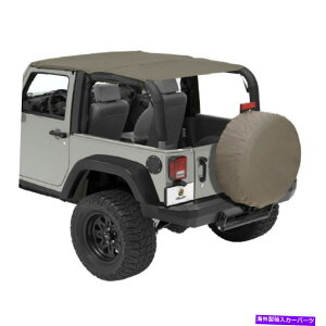 y Bestop 52583-36 Khaki Diamond Gray SafariX^CrLjgbv10-18O[JK Bestop 52583-36 Khaki Diamond Grey Safari Style Bikini Top for 10-18 Wrangler JK