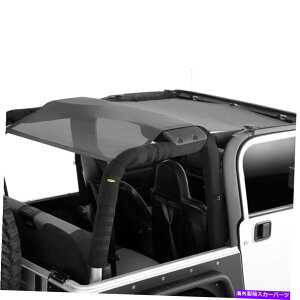 y Jeep Wrangler 97-06 Smittybilt 95600 Cloak FrontLear Extended Mesh Top For Jeep Wrangler 97-06 Smittybilt 95600 Cloak Front & Rear Extended Mesh Top
