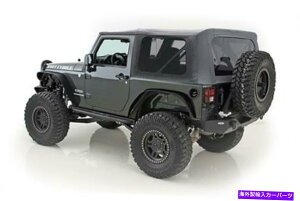 �y �W�[�v�����O���[JK 2007-09 2 dr��փu���b�N9070235��smittybilt�\�t�g�g�b�v Smittybilt Soft Top for Jeep Wrangler JK 2007-09 2 DR Replacement Black 9070235�y���s�A���i�z