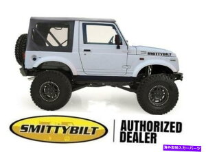 �y SMITTYBILT 98615 OEM�����\�t�g�g�b�v�u���b�N�f�j��86-1994 Suzuki Samurai Smittybilt 98615 OEM Replacement Soft Top Black Denim 86-1994 FOR Suzuki Samurai�y���s�A���i�z