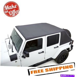 y p[W139835gCr[t[X\tggbv07-18W[vO[JK Unlimited Rampage 139835 Trailview Frameless Soft Top for 07-18 Jeep Wrangler JK Unlimited