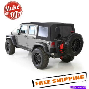 �y Smittybilt9084235 2007-2009�̃v���~�A�������\�t�g�g�b�v�W�[�v�����O���[JK Smittybilt 9084235 Premium Replacement Soft Top for 2007-2009 Jeep Wrangler JK�y���s�A���i�z