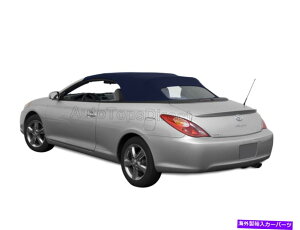 y g^\2004-09Ro[`u\tggbvAKXAXeCt@[XgNXAu[ Toyota Solara 2004-09 Convertible Soft Top, w/Glass Window, Stayfast Cloth, Blue