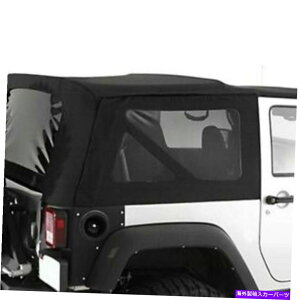 �y Smittybilt9075235-�_�C�������h�u���b�NOEM�̌����_�炩�����t���\�t�g�g�b�v Smittybilt 9075235 - Diamond Black OEM Replacement Soft Top with Tinted Windows�y���s�A���i�z