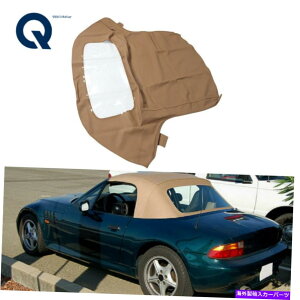 y BMW Z3 1996 1997-2002Ro[`uvX`bNEBhE^\tggbvp For BMW Z3 1996 1997-2002 Convertible Plastic Window Tan Soft Top Replacement