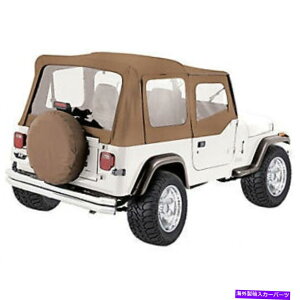 y p[WSȃ\tggbvw/t[tBbg87-95W[vO[YJ 68117XpCXfj Rampage Complete Soft Top w/ Frame fits 87-95 Jeep Wrangler YJ 68117 Spice Denim