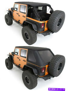 幌 ProT3Kトリプルボウレスソフトトップトップチントウィンドウ07-18ジープラングラー無制限 ProT3K Triple Bowless Soft Top Tint Windows 07-18 FOR JEEP WRANGLER UNLIMITED