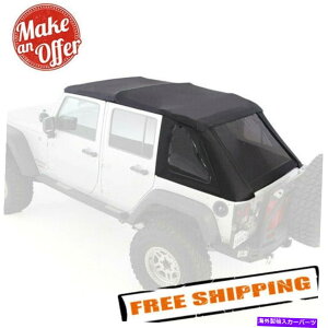 �y Smittybilt 9083135K�W�[�v�����O���[JK 4�h�A�p�̊��S�ȋ|�̂Ȃ��R���{�\�t�g�g�b�v Smittybilt 9083135K Complete Bowless Combo Soft Top for Jeep Wrangler JK 4-Door�y���s�A���i�z