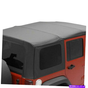 �y Bestop 79147-35 Jeep Wrangler�p�̌����u���b�N�_�C�������hSailcloth�\�t�g�g�b�v Bestop 79147-35 Replace-a-Top Black Diamond Sailcloth Soft Top for Jeep Wrangler�y���s�A���i�z