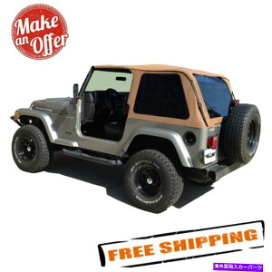 �y �����p�[�W109517 1997�N����2006�N�̃W�[�v�����O���[TJ�̃t���[�����X�g���C���g�b�v Rampage 109517 Frameless Trail Top for 1997-2006 Jeep Wrangler TJ