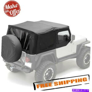 y 1997N2006ÑW[vO[TĴ߂smittybilť\tggbv Smittybilt Replacement Soft Top w/Tinted Windows for 1997-2006 Jeep Wrangler TJ