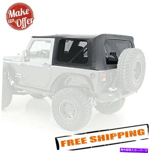 �y Smittybilt9075235 2010-2018�̃e�B���g�E�B���h�Ew/�e�B���g�E�B���h�EWrangler JK 2�h�A Smittybilt 9075235 Soft Top w/ Tinted Windows for 2010-2018 Wrangler JK 2 door�y���s�A���i�z