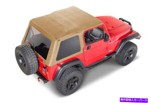 �y Bestop 56820-37�g���b�N�g�b�vNX�X�p�C�X�\�t�g�g�b�v�t�@�[�X�g�o�b�N�t���[�����X97-06�W�[�v�����O���[ Bestop 56820-37 Trektop NX Spice Soft Top Fastback Frameless 97-06 Jeep Wrangler