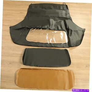 y LoXRo[`u\tggbvBMW 3V[YE30 86-93ubNpvX`bN Canvas Convertible Soft Top & Plastic Window For BMW 3-Series E30 86-93 Black