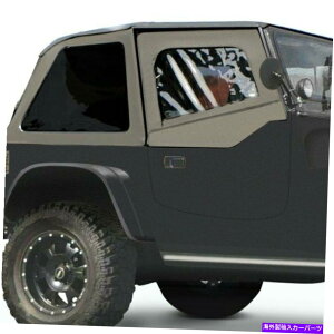 �y Jeep Wrangler 1992-1995 Rampage 109435�u���b�N�_�C�������h�t���[�����X�\�t�g�g�b�v�L�b�g For Jeep Wrangler 1992-1995 Rampage 109435 Black Diamond Frameless Soft Top Kit