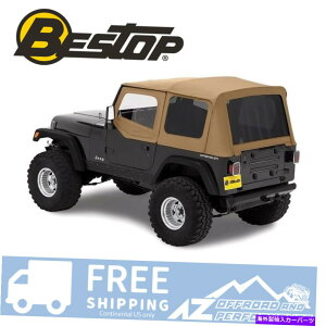 �y Bestop�́A88-95 Jeep Wrangler YJ�̏㔼���̃h�A�X�L���e�B���g�X�p�C�X���������܂��B Bestop Replace A Top Half Door Skins Tint Spice For 88-95 Jeep Wrangler YJ�y���s�A���i�z