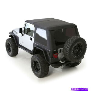 �y SMITTYBILT 9973235 BOWLESS�R���{�g�b�vW/�e�B���g�E�B���h�E�t�B�b�g97-06�����O���[�iTJ�j Smittybilt 9973235 Bowless Combo Top w/Tinted Windows Fits 97-06 Wrangler (TJ)�y���s�A���i�z