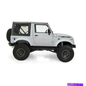 y 86-94̃\tggbvXYLsmurai oemւfjubN98615 Soft Top for 86-94 Suzuki Samurai Oem Replacement Denim Black 98615