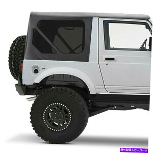 �y Suzuki Samurai 86-94 Smittybilt Factory�����p�u���b�N�f�j���\�t�g�g�b�v For Suzuki Samurai 86-94 Smittybilt Factory Replacement Black Denim Soft Top�y���s�A���i�z