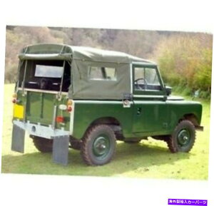 y h[o[̂߂̑OE^[vO[88\tggbv331113AGVo[ Tarp Green With Window Oes For Land Rover 88 Soft Top 331113AG Sivar