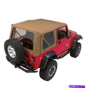 y Rampage 68817XpCXfj̃Zbg97-06O[TJ̃\tggbv/t[/n[hEFA Rampage 68817 Set of Spice Denim Soft Top/Frame/Hardware for 97-06 Wrangler TJ