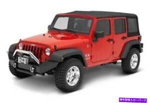�y Bestop��10-18�W�[�v�����O���[JKU 4�h�A�̂��߂Ƀg�b�v�u���b�N�c�C�����������܂��h�A�Ȃ� Bestop Replace A Top Black Twill For 10-18 Jeep Wrangler JKU 4 Door No Doors�y���s�A���i�z