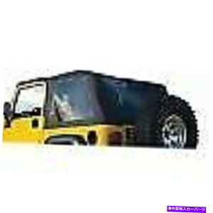 y p[W109517t[XgC\tggbvXpCXeBgtBbg97-06O[TJ Rampage 109517 Frameless Trail Soft Top Spice Tinted fits 97-06 Wrangler TJ