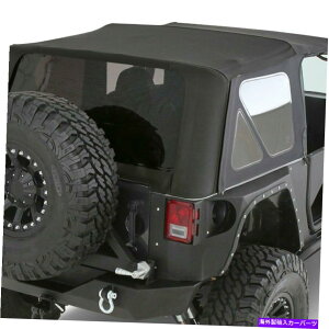 �y �W�[�v�����O���[JK 18 Smittybilt Factory�����p�u���b�N�_�C�������h�\�t�g�g�b�v For Jeep Wrangler JK 18 Smittybilt Factory Replacement Black Diamond Soft Top�y���s�A���i�z