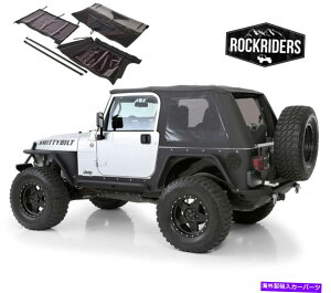 �y �|�̂Ȃ��t���[�����X�t�@�X�g�o�b�N�\�t�g�g�b�vw/�e�B���g�E�B���h�E1997-2006�W�[�v�����O���[TJ Bowless Frameless Fastback Soft Top w/ Tinted Window 1997-2006 Jeep Wrangler TJ