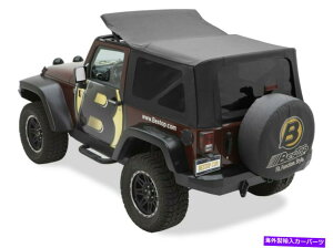 y Jeep JK 2drOEMn[hEFAubN_ChpBestop̌B 79146-35 Bestop Replace-A-Top for OEM Hardware-Black Diamond, for Jeep JK 2dr.; 79146-35