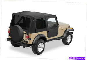y OEMn[hEFAubNfjpBestop̌AWrangler YJB 51123-15 Bestop Replace-A-Top for OEM Hardware-Black Denim, for Wrangler YJ; 51123-15