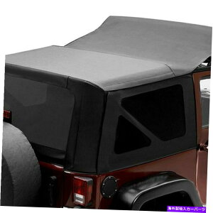 �y Jeep Wrangler JK 18 Bestop�̌���-A�g�b�v�u���b�N�_�C�������h�Z�C���N���X�\�t�g�g�b�v For Jeep Wrangler JK 18 Bestop Replace-a-Top Black Diamond Sailcloth Soft Top�y���s�A���i�z