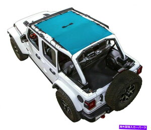 y SpiderWebshade Mesh Bikini Top-TealAJeep JL 4drB SWS-SHDTOP-01-JL4D-TEL SpiderWebShade Mesh Bikini Top-Teal, for Jeep JL 4dr.; SWS-SHDTOP-01-JL4D-TEL