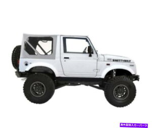 �y Smittybilt�̌����p�\�t�g�g�b�vw/�N���A�E�B���h�E�z���C�g86-94 Suzuki Smurai Smittybilt Replacement Soft Top w/Clear Windows White For 86-94 Suzuki Samurai�y���s�A���i�z