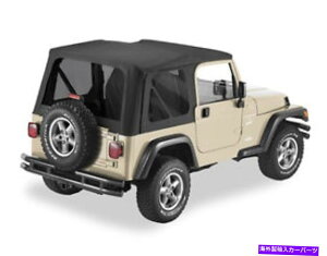 y W[vO[TJubNfjp\tggbvw/eBgEBhE Jeep Wrangler TJ Black Denim Replacement Soft Top w/ Tinted Windows