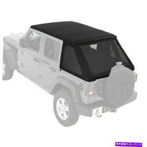 �y Bestop 56863-35�g���b�N�g�b�v�u���b�N�_�C�������h�t�@�u���b�N�X�����g�o�b�N�\�t�g�g�b�v�����O���[JL Bestop 56863-35 Trektop Black Diamond Fabric Slantback Soft Top for Wrangler JL�y���s�A���i�z