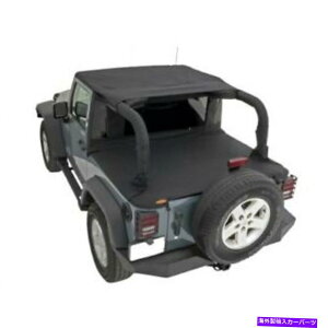 �y �u�b�V�����b�J�[15235�\�t�g�g�b�v�g���C���A�[�}�[�E�B���h�E���A�V�[�g�g�m�[�J�o�[�Z�b�gJK�p Bushwacker 15235 Soft Top Trail Armor Windows Rear Seat Tonneau Cover Set For JK