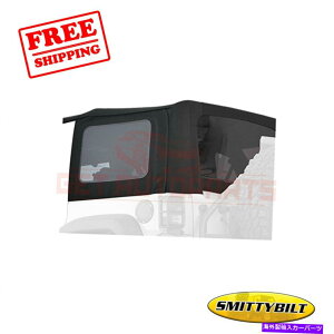 �y �W�[�v�����O���[�̂��߂�Smittybilt�\�t�g�g�b�v�v���~�A���u���b�N�_�C�������h�L�����o�X07-09 Smittybilt Soft Top Premium Black Diamond Canvas for Jeep Wrangler 07-09�y���s�A���i�z