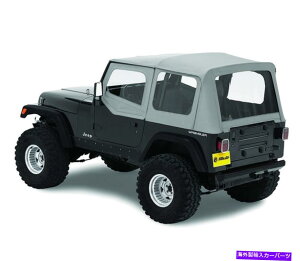 y Bestop PN 51120-09Y̏_炩gbvu郉O[YJ 88-95 Bestop PN 51120-09 Replace-A-Top Soft Top in Charcoal Fits Wrangler YJ 88-95