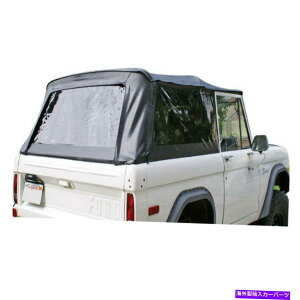 y p[W98501 80-93uRp̍rj[Sgbv/t[/n[hEFÃZbg Rampage 98501 Set of Black Vinyl Complete Top/Frame/Hardware for 80-93 Bronco