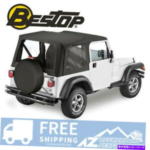 y Bestop 03-06W[vO[TJ̃gbvNAEBhEubN_ChĂ Bestop Replace A Top Clear Windows Black Diamond For 03-06 Jeep Wrangler TJ